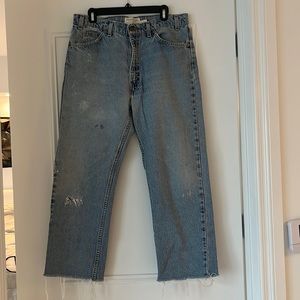 Vintage Twin Levis 505 Regular Straight Fit 34 x 26